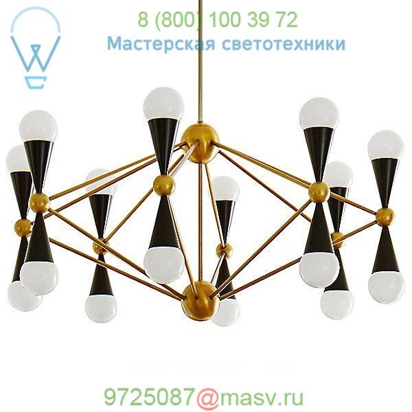 Jonathan Adler 21330 Caracas 16-Light Chandelier, светильник