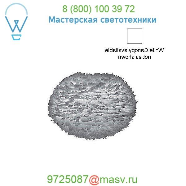 UMAGE Eos Large Pendant Light (Grey/White/6 ft. 10 in.) - OPEN BOX , светильник