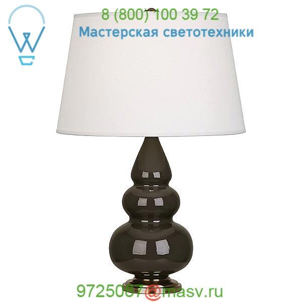 Small Triple Gourd Table Lamp with Metal Base CR32X Robert Abbey, настольная лампа