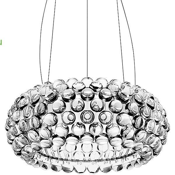 Caboche Chandelier (Transparent/Small/78 Inch) - OPEN BOX RETURN Foscarini , светильник