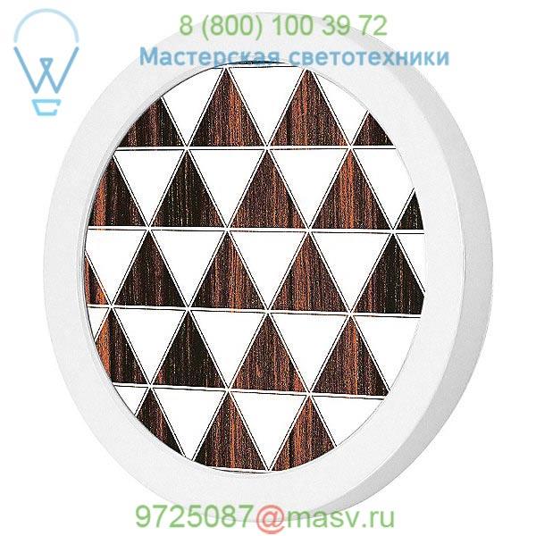 Triangle 1 Port LED Wall Sconce jefdesigns jd_Triangle1_Rose_Wink, настенный светильник