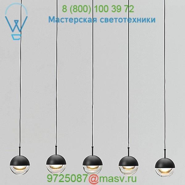 Dora PL5 Linear Suspension Light Seed Design SLD-1010PL5-BRS, светильник