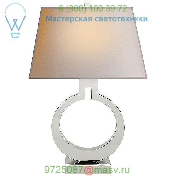 Visual Comfort Ring Form Table Lamp CHA 8969ALB-NP, настольная лампа