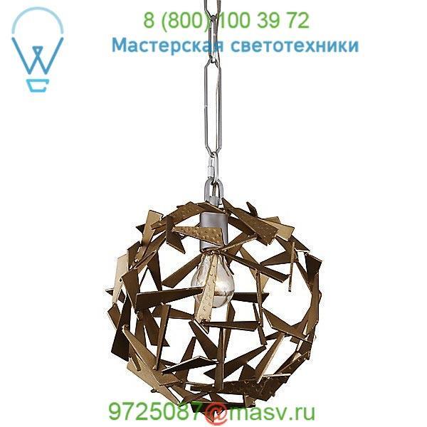 286P01AGRB Varaluz Bermuda 1-Light Orb Pendant Light, светильник