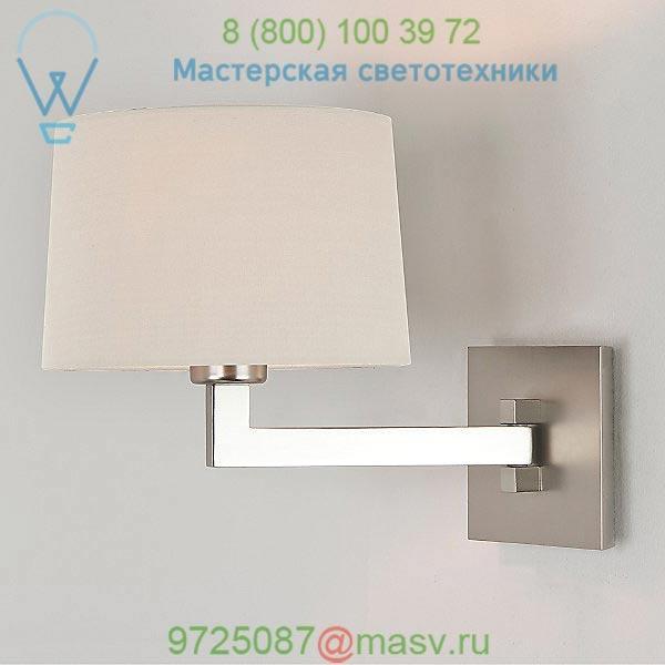 Momo Swing Arm Wall Sconce (Matte Nickel/Oyster / Round) - OPEN BOX RETURN Astro Lighting OB-7283-4021, опенбокс