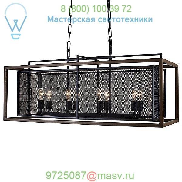 285N06DOBL Varaluz Rio Lobo Linear Suspension Light, светильник