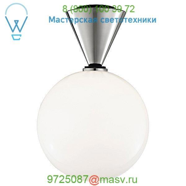 H148501S-AGB/BK Mitzi - Hudson Valley Lighting Piper Flush Mount Ceiling Light, светильник