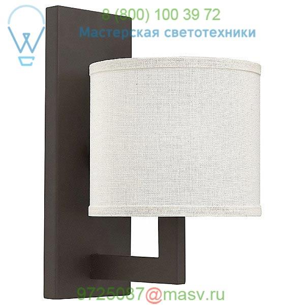 Hampton 1 Light Wall Sconce Hinkley Lighting 3210BR, настенный светильник