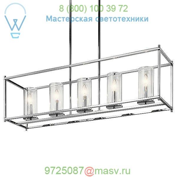 Kichler 43995CH Crosby Linear Chandelier, светильник