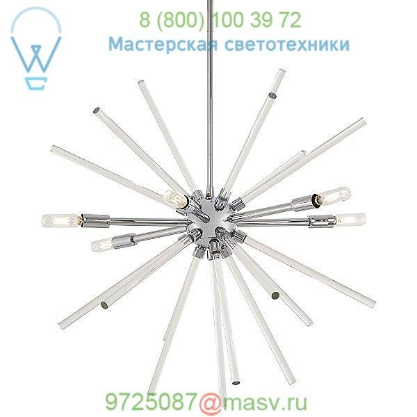 Spiked 6-Light Chandelier George Kovacs P1791-077, светильник