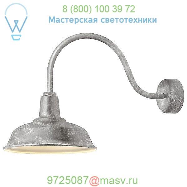 Heavy Duty Outdoor Wall Sconce RH14MBK3LL23 Troy RLM Lighting, уличный настенный светильник