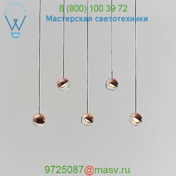 Dora PL5 Linear Suspension Light Seed Design SLD-1010PL5-BRS, светильник