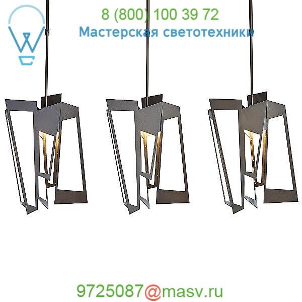 Triptic 3 Light Pendant Light 138905-1017 Hubbardton Forge, светильник