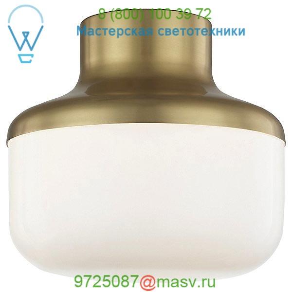 Mitzi - Hudson Valley Lighting Livvy Flush Mount Ceiling Light H144501S-AGB, светильник