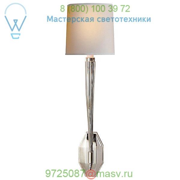 Visual Comfort Ruhlmann Single Wall Sconce CHD 2460PN-NP, настенный светильник