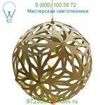 Floral Pendant Light FLO-0800-NAT-WHI David Trubridge, светильник