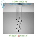 Polair Multispot 10-Light Round Pendant Light Fabbian, светильник