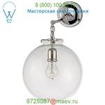 Katie Globe Bathroom Wall Light TOB 2226BZ/G4-CG Visual Comfort, настенный бра