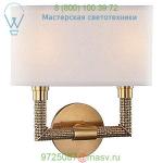 Dubois 2 Light Wall Sconce 1022-AGB Hudson Valley Lighting, настенный светильник