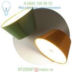 A633-114 35 + A633-111 39 + A633-111 39 Marset Tam Tam 2 Light Wall Sconce, бра