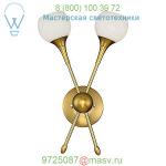 Pontil 2 Light Wall Sconce George Kovacs P1802-084, бра