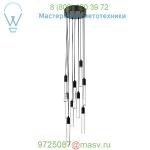 Blackjack Lighting SER-08P-BL-BU Seraph Round 8 Inch LED Chandelier, светильник