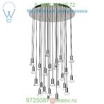 Seraph Round 20 Inch LED Chandelier Blackjack Lighting SER-20P-BL-BU, светильник