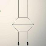 Wireflow 2D 2-Light Pendant Vibia, светильник