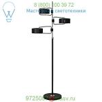 Simon 3 Light Floor Lamp Robert Abbey 1550, светильник