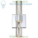 H2O 2-Light LED Bathroom Wall Sconce Arnsberg 282410206, настенный бра