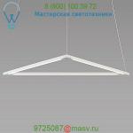 ZBP-16-T-SW-MTB-CNP Z-Bar Triangle Pendant Light Koncept, светильник