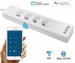 Умный удлинитель Smart Electronics Wi-Fi USB