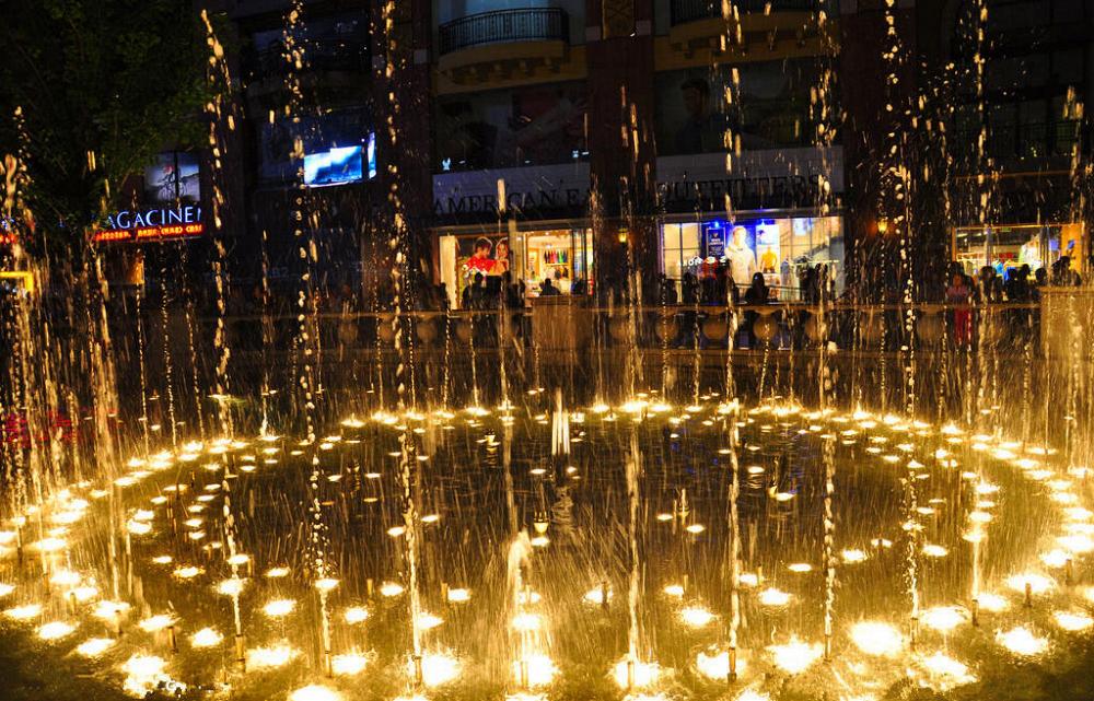 Outdoor Musical Fountain