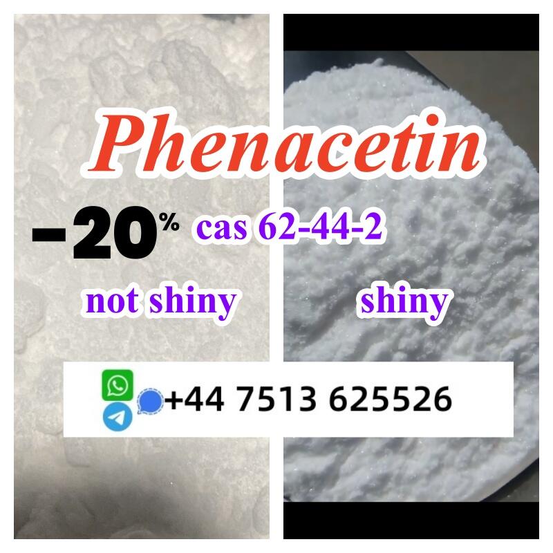 hot sale cas 62-44-2 Phenacetin powder shiny /not shiny versions in stock