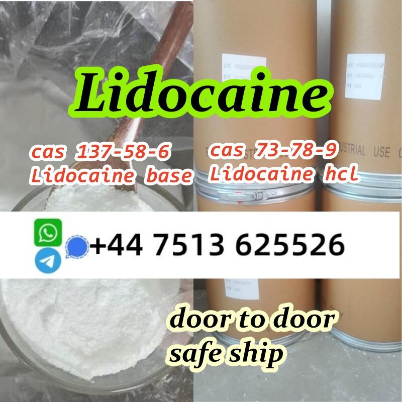 lidocaine hcl base cas 137-58-6 / cas 73-78-9 Lidocaine wholesale