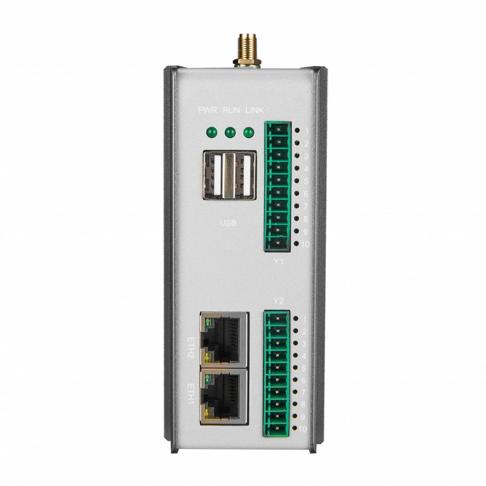 RK3568 Industrial AIoT Edge Gateway 2+16GB Expandable RS485/RS232/CAN/GPIO Support open source OS