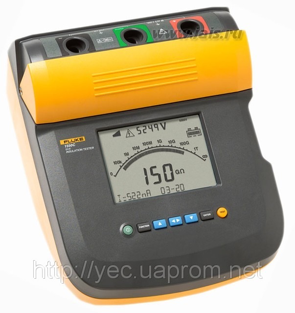 Fluke 1550C - измеритель сопротивления изоляции 5 кВ