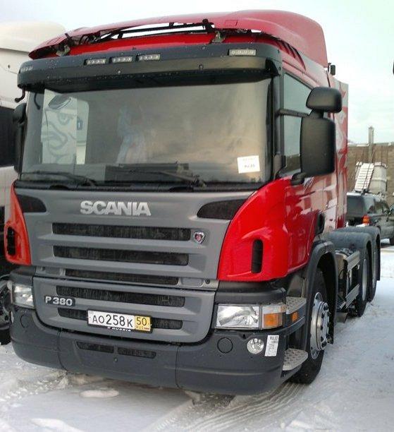 Тягач тяжелый  Scania P380 6x4 CA6x4HSZ Griffin