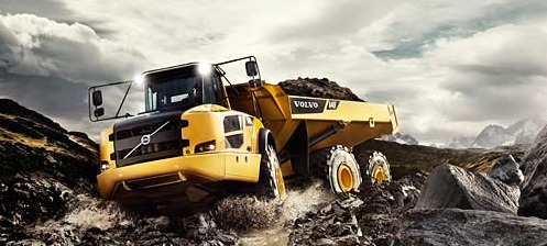 Сочлененные самосвалы Volvo A25F