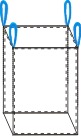 Мешок биг-бэг, 4 стропы