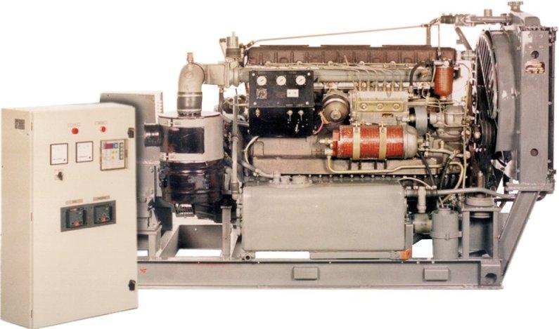 Дизель-генераторы для передвижных э/станций и машин
