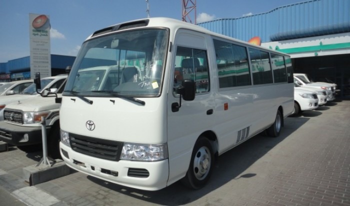 НОВЫЕ АВТОБУСЫ TOYOTA COASTER из ЯПОНИИ.