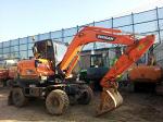 КОЛЕСНЫЙ МИНИ ЭКСКАВАТОР DOOSAN DX55WA 2010 год