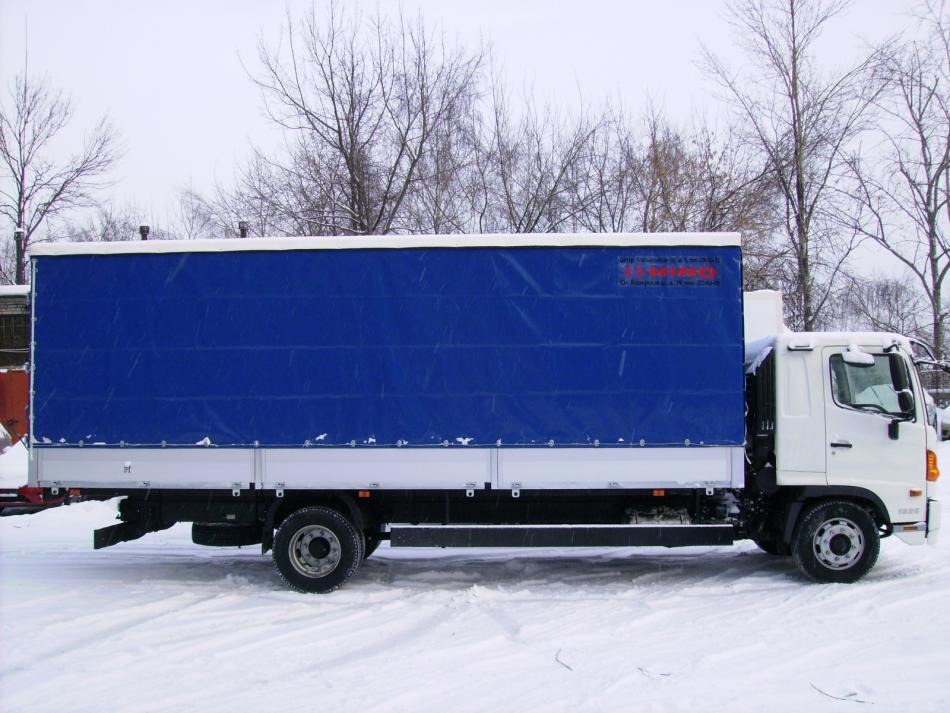 Алюминиевый борт и тент Hino 500