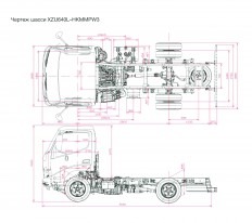 Промтоварный фургон Hino 303/343