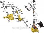 Механизм переключения передач, номер A213502010