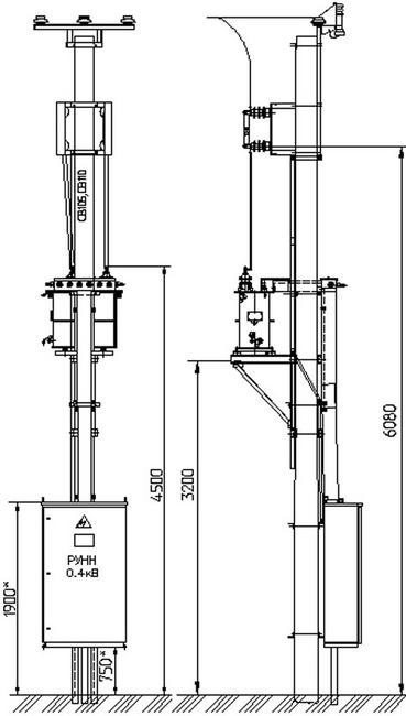 Подстанция столбовая