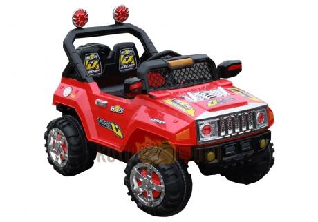 Электромобиль River Toys Джип Hummer Е444КХ красный