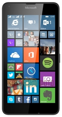 Смартфон Microsoft Lumia 640 3G Dual Sim Black