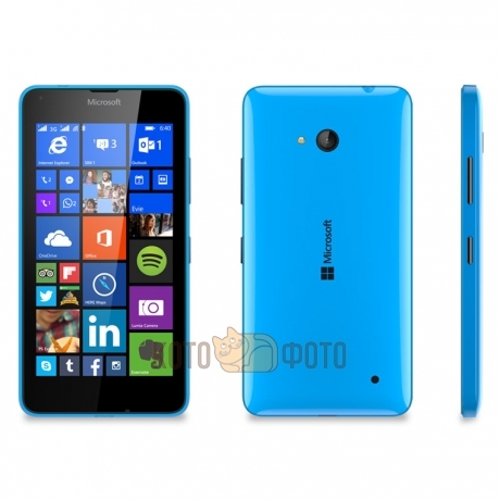 Смартфон Microsoft Lumia 640 3G Dual Sim Cyan